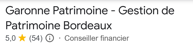 Avis Google Bordeaux