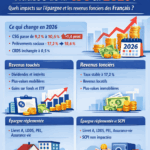 Quels sont les impacts de la hausse de la CSG en 2026