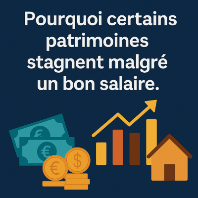 Des revenus confortables mais un patrimoine stagnant