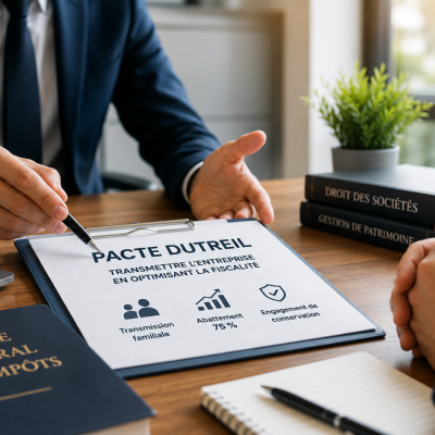Pacte Dutreil : transmettre une entreprise familiale en 2026