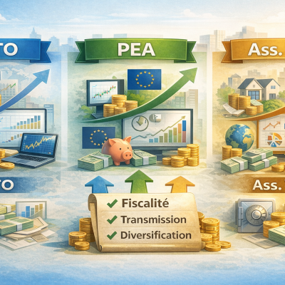 Compte titres, PEA et assurance vie, quel choix effectuer ?