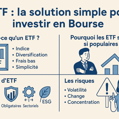 ETF : la solution simple pour investir en Bourse