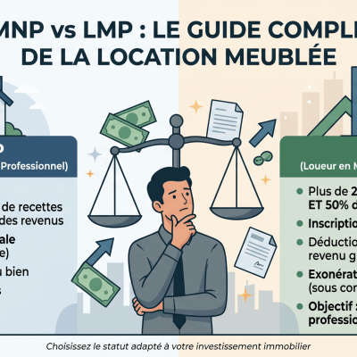 LMNP ou LMP : les vraies différences fiscales en 2026